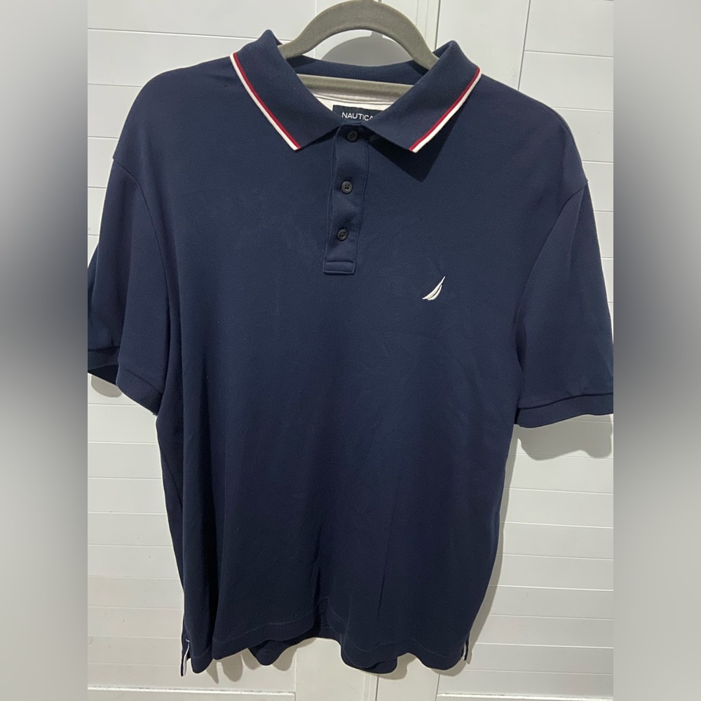 Nautica Blue Polo Shirt